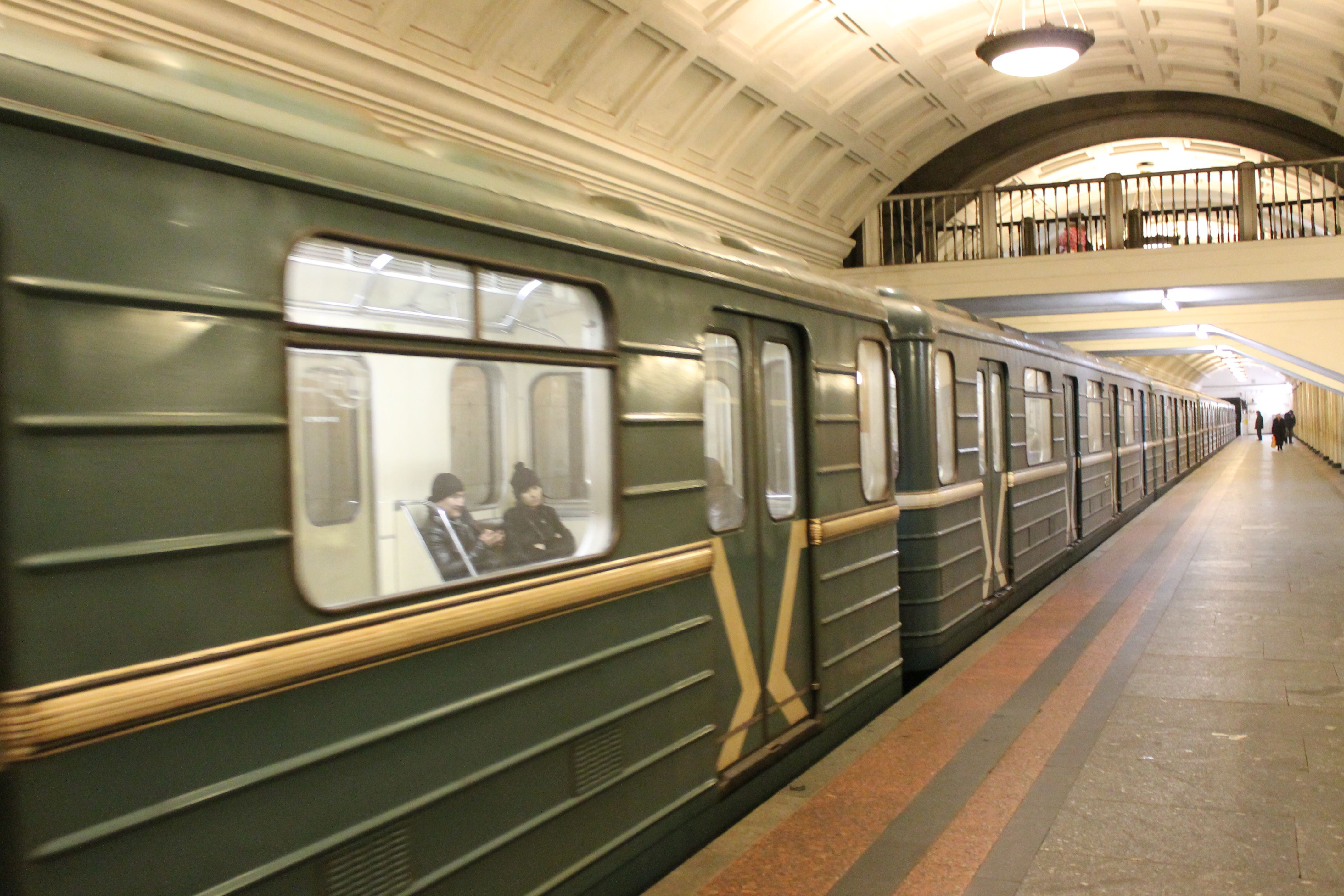 номерные поезда метро москвы